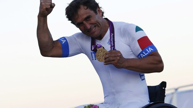 Zanardi wins Paralympic gold on eve of 15th anniversary of fateful crash