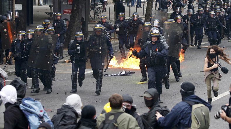 ‘Paris ignoring violent protests, ramming through labor reform without parliament vote'