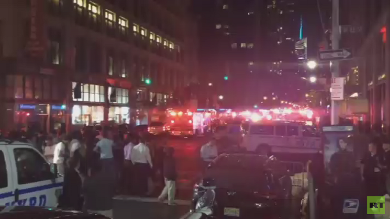 CCTV camera captures alleged moment of Manhattan explosion (VIDEO)