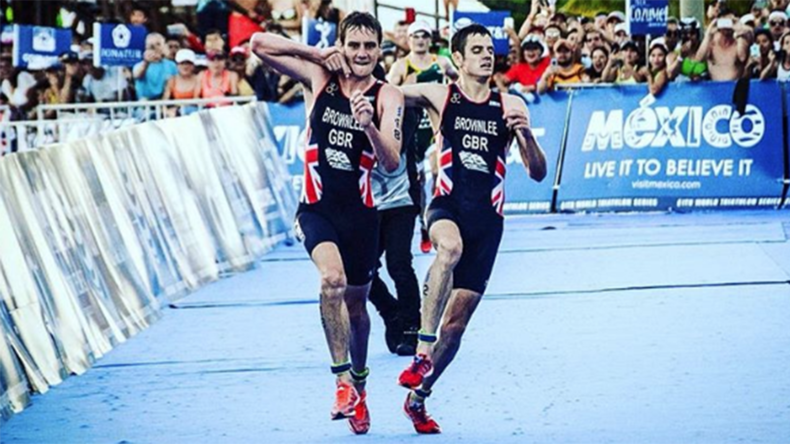 Olympic champion triathlete Brownlee stops racing to help stricken brother (VIDEO)