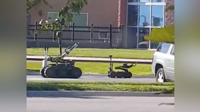 Masked intruder enters elementary school in Utah, bomb squad and snipers at scene (VIDEO)