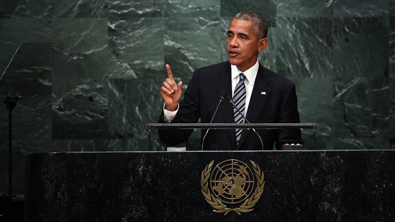 'Peace president’ Obama takes parting shot at Russia in UN finale
