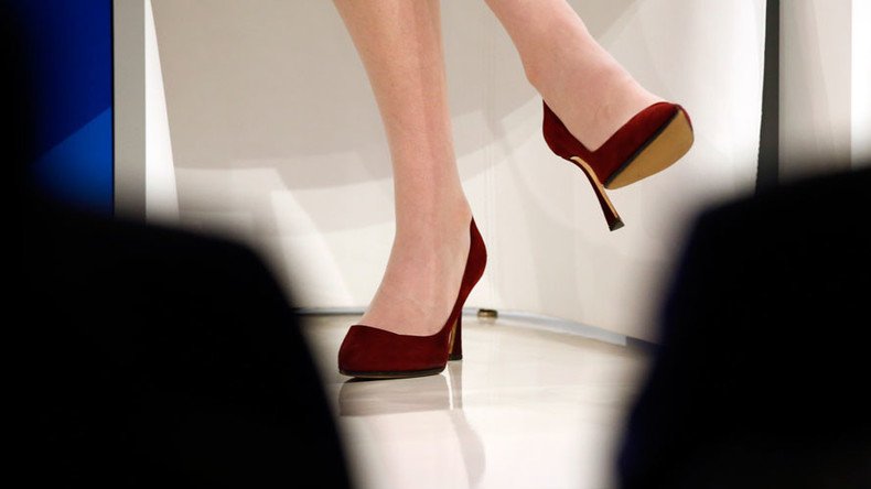 Go sexy or go home: British women feel pressured to wear heels and makeup at work