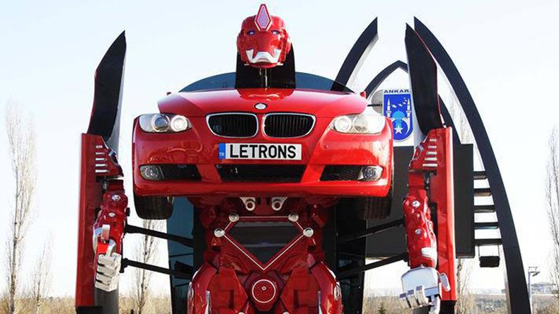 Transformers brought to life in bizarre shape-shifting BMW vehicle (VIDEO)