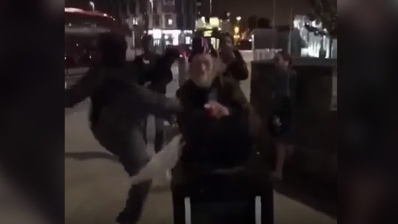 Not #CharlotteProtest: Shocking assault on elderly man actually took place in London (VIDEO)