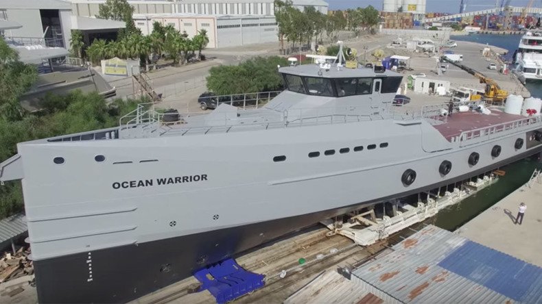Anti-whaling activists step-up campaign with custom-built Ocean Warrior ship (VIDEO)