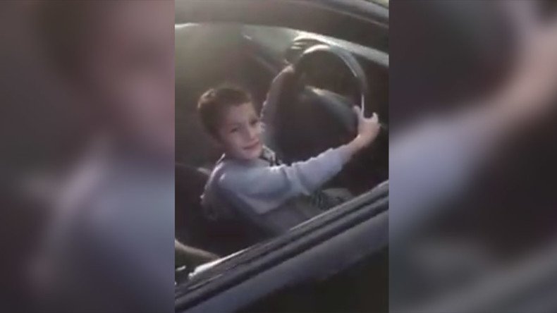 Police seize car after 5yo filmed doing burnout with dad watching on (VIDEO)