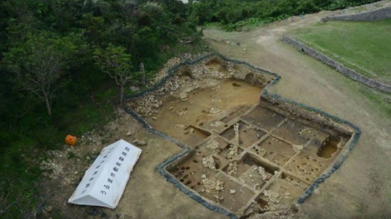 Archaeologists baffled as Roman coins discovered in ruins of Japanese castle
