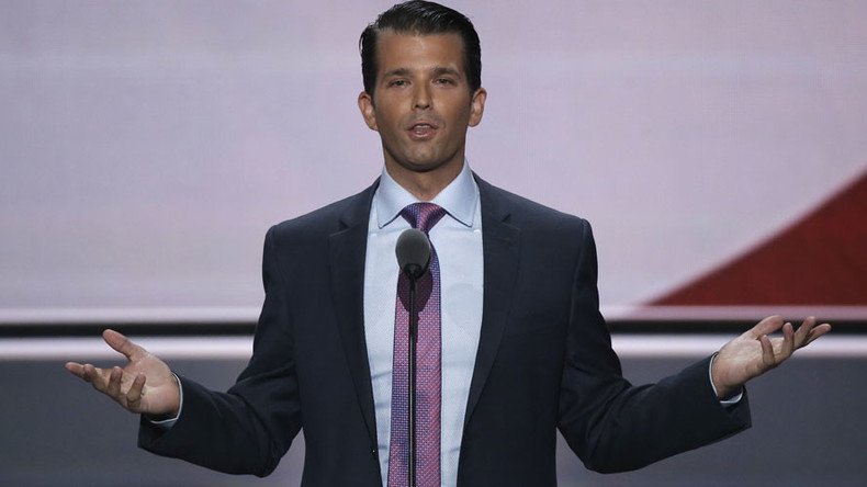 Skittles image from Trump Jnr’s refugee tweet deleted over copyright (PICTURE)