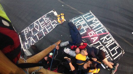 London City Airport flights disrupted by Black Lives Matter protesters blocking runway