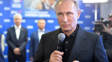 ‘Reply to external pressure’ – Putin welcomes United Russia victory