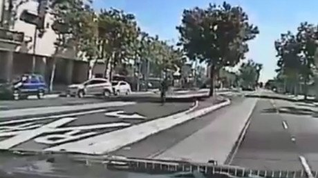 Dashcam shows mentally-ill man shot 14 times as he flees Sacramento police (GRAPHIC VIDEOS)