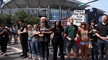 Charlotte mayor lifts citywide curfew, protests turn into boycott of NFL game (PHOTOS, VIDEOS)