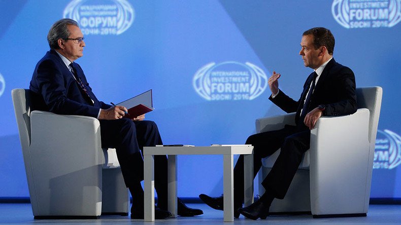 PM Medvedev pledges to stay on conservative course to protect Russian living standards