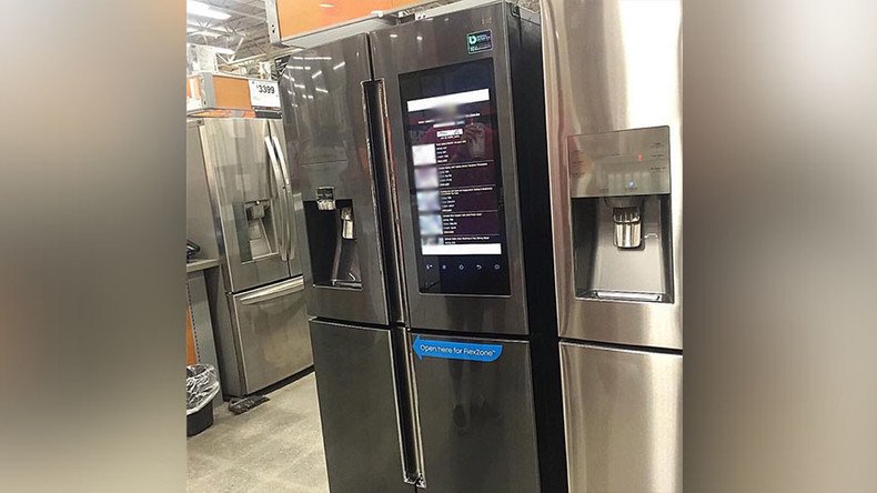 Smart fridge browses porn in US store, shows hot action while keeping its cool