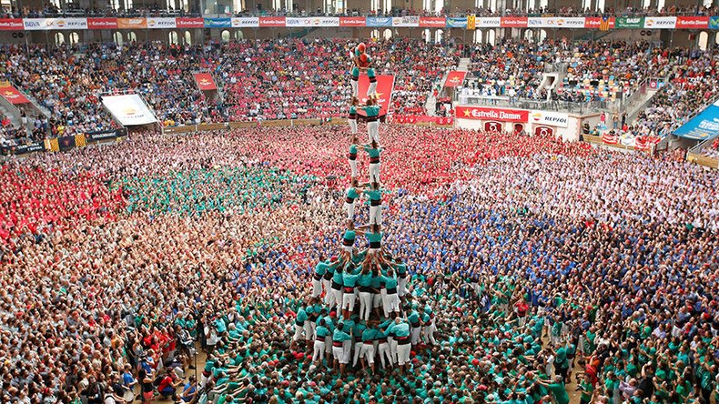 Catalonia’s awesome ‘human towers’ put Cirque du Soleil in shade (VIDEOS, PHOTOS)
