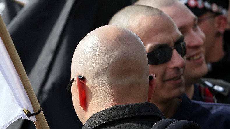 100s of neo-nazis flock to rally disguised as military fundraiser in tiny English village