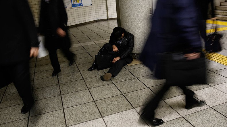  ‘Karoshi’: 20% of Japanese employees risk death from overwork, survey shows