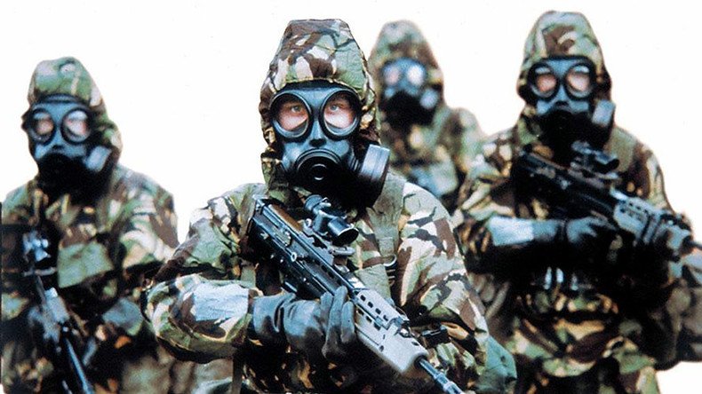 Are UK special forces preparing for chemical warfare ahead of assault on Mosul, Iraq?
