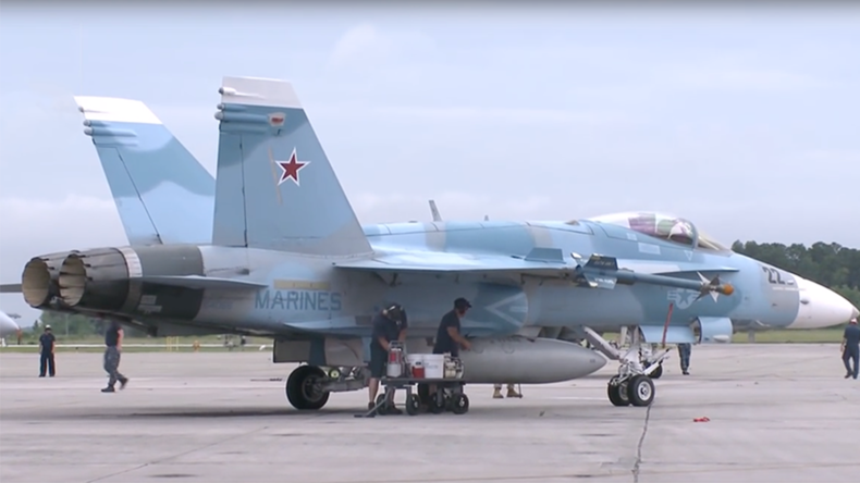 Aggressor squadron? Pics of US jets painted in Russian colors spark Syria false flag conspiracy
