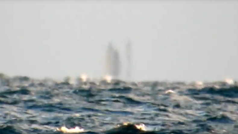 Ghost ship, Grim Reaper or Jesus? Creepy silhouette appears on Lake Superior (VIDEO) 