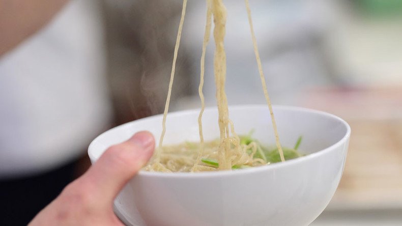 Finger food: Child makes grim discovery in noodles