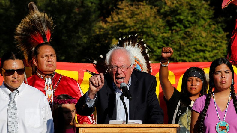 Sanders asks Obama to halt construction on Dakota Access Pipeline until after review