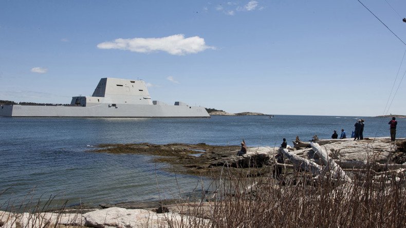 Ship for Batman: US Navy commissions ‘quantum leap’ stealth destroyer