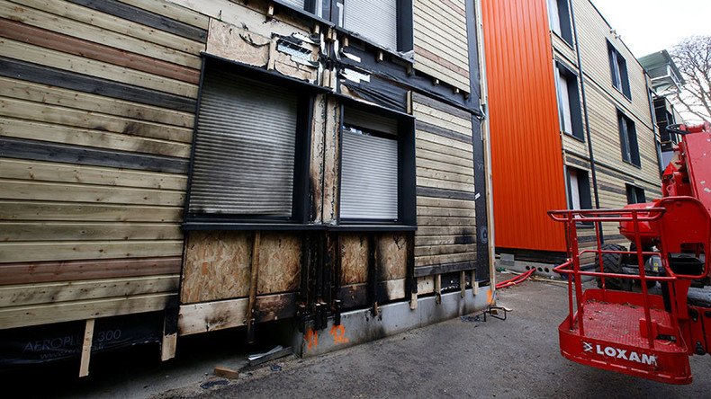 New homeless center in luxury Paris district hit by apparent arson attack