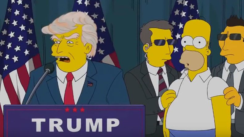 Trump’s presidential run & 6 other eerily accurate Simpsons predictions (VIDEOS)