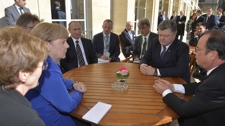 Putin, Merkel, Hollande & Poroshenko to discuss Ukraine crisis at Berlin meeting
