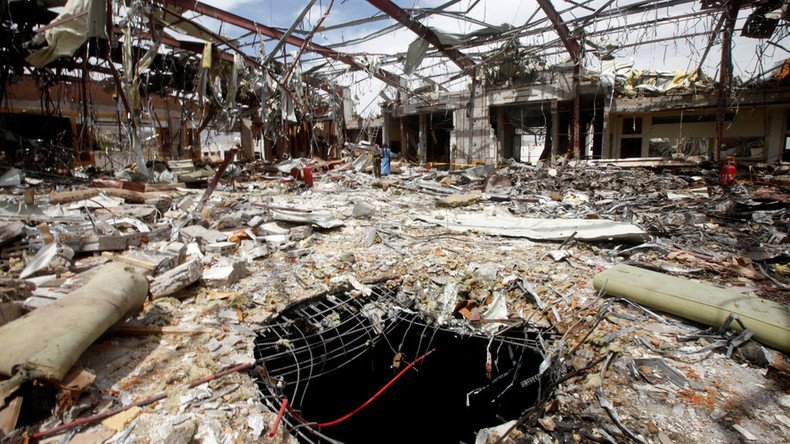 Despite slaughter at Yemen funeral, Middle East minister still justifies UK-Saudi arms sales 