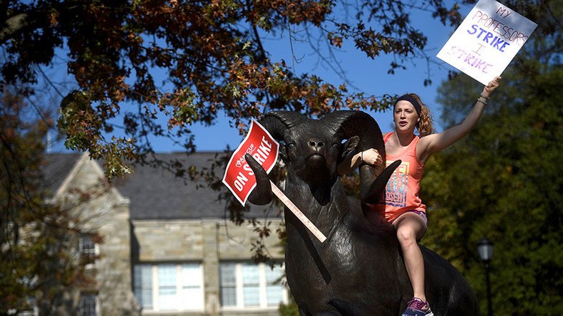 Faculty at 14 Pennsylvania state schools go on historic strike