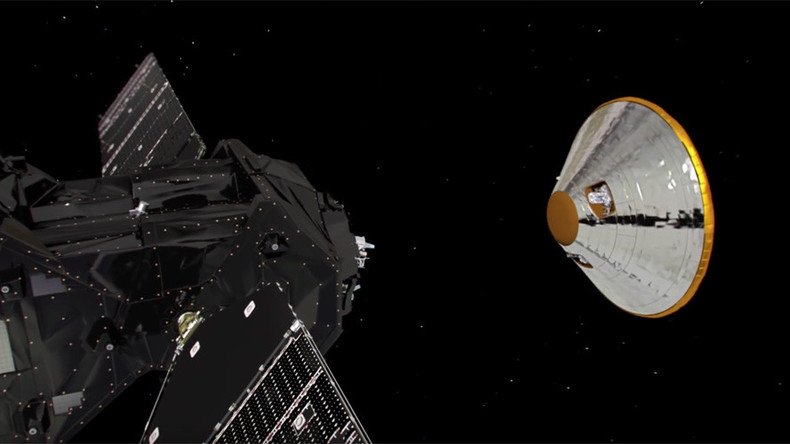 ExoMars 2016 mission: Lander chute didn’t detach as expected, signal lost one minute before landing