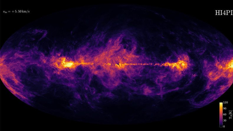 Stunning map of Milky Way created using giant telescopes (VIDEOS)