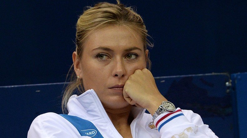 Sharapova dropped from women’s tennis singles rankings 