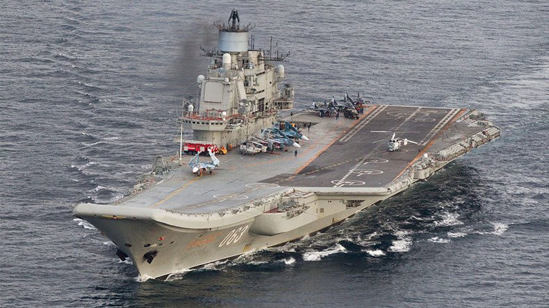 Carrier battle group never planned to call at Spanish port – Russian Defense Ministry