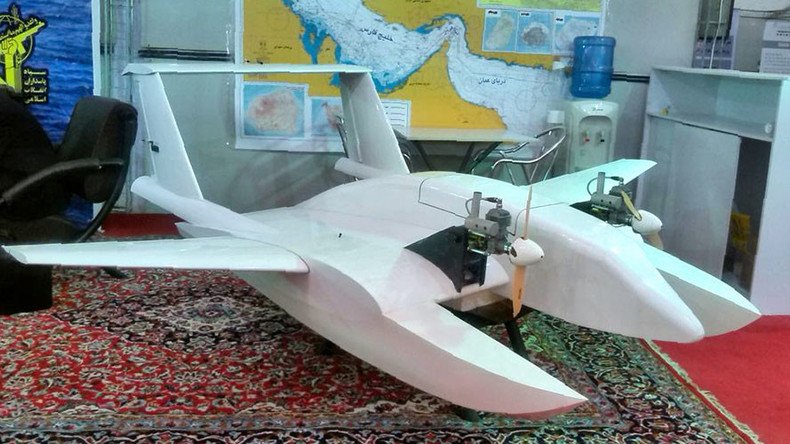 Suicide drone? Iran presents amphibious attack UAV