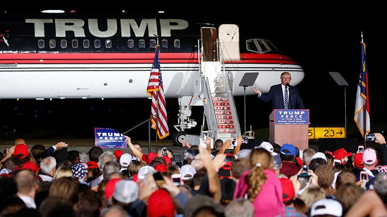 Trump mistakes black supporter for 'thug' and removes from rally (VIDEO)