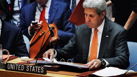 ‘Leaked Kerry comments prove US involvement in Syrian crisis from onset’