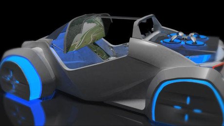 Eye in the sky: Autonomous 3D printed car comes with scout drone surveillance (VIDEO)