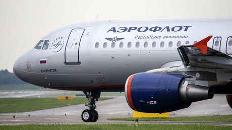 Aeroflot plane in Geneva searched for explosives, man arrested following bomb threat