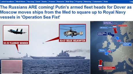 Battle Stations! Putin’s fearsome fleet locked, loaded & ready for war with Britain… or not