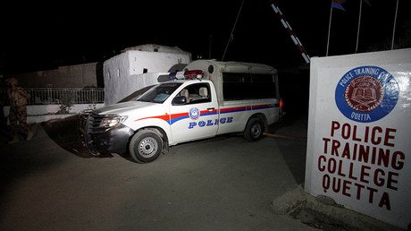 59 killed, dozens injured in attack on Pakistani police training center