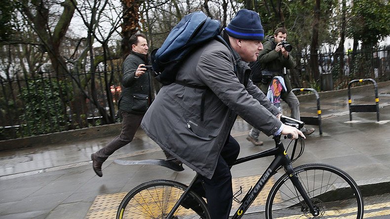 Boris Johnson banned from cycling to work because terrorists might target him