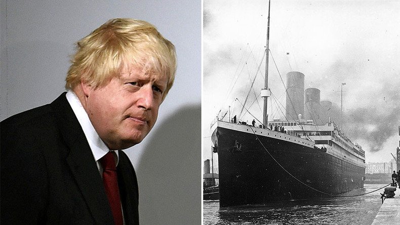 Not the best analogy, Boris! Foreign Sec says UK ‘will make Titanic success of Brexit’