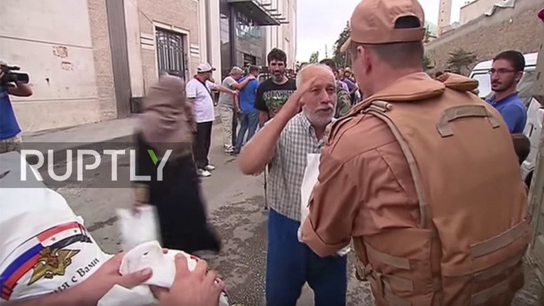 ‘We’ve delivered 100 tons of aid to Aleppo, Americans haven’t brought one breadcrumb’ – Russian MoD