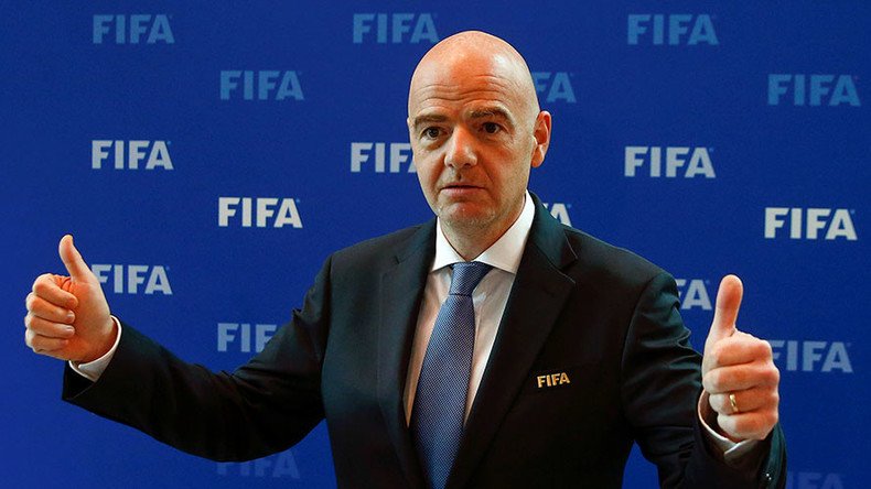 FIFA president to visit Russia for 2017 Confederations Cup draw in November