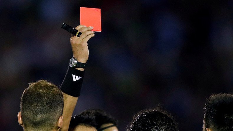 Mexican footballer kills referee after headbutting over red card (DISTURBING PHOTOS)