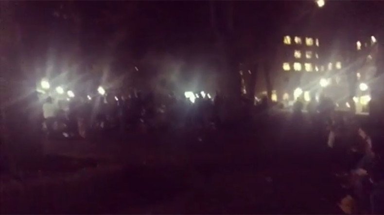 ‘F**k Trump’: Protesters take to streets in pro-Hillary Oregon after election results